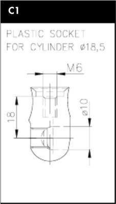 MONROE ML6365 - Газовая пружина, капот abcparts.ee