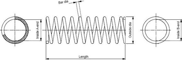 MONROE SP0584 - Пружина ходовой части abcparts.ee