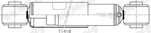 MONROE T1418 - Амортизатор abcparts.ee