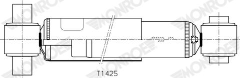 MONROE T1425 - Амортизатор abcparts.ee