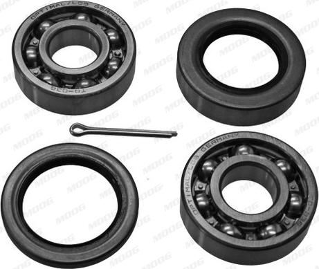 MOOG DI-WB-11716 - Комплект подшипника, ступицы колеса abcparts.ee