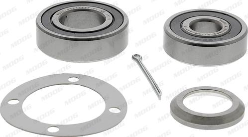 MOOG DI-WB-11721 - Комплект подшипника, ступицы колеса abcparts.ee