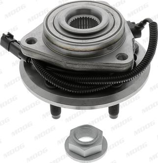 Moog DO-WB-12896 - Комплект подшипника, ступицы колеса abcparts.ee