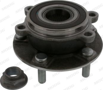 Moog MD-WB-12814 - Комплект подшипника, ступицы колеса abcparts.ee