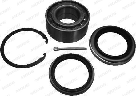 MOOG TO-WB-12106 - Комплект подшипника, ступицы колеса abcparts.ee