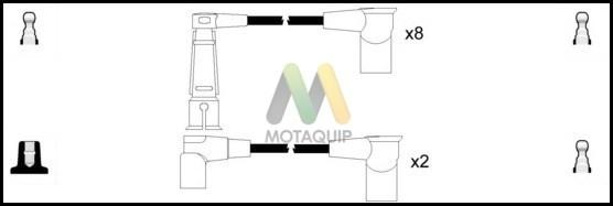 Motaquip LDRL1546 - Комплект проводов зажигания abcparts.ee