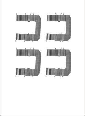 Motaquip LVMK1104 - Комплектующие для колодок дискового тормоза abcparts.ee