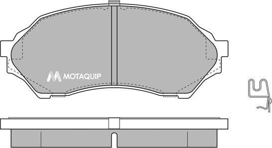 Motaquip LVXL338 - Тормозные колодки, дисковые, комплект abcparts.ee