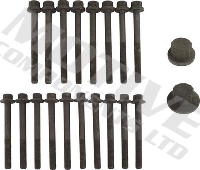 MOTIVE HB9136SET - Комплект болтов головки цилиндра abcparts.ee