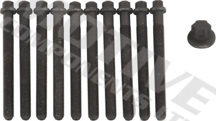 MOTIVE HB1713SET - Комплект болтов головки цилиндра abcparts.ee