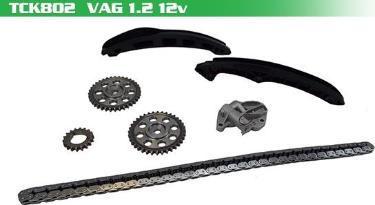 MOTIVE TCK802 - Комплект цепи привода распредвала abcparts.ee