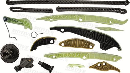 MOTIVE TCK338 - Комплект цепи привода распредвала abcparts.ee