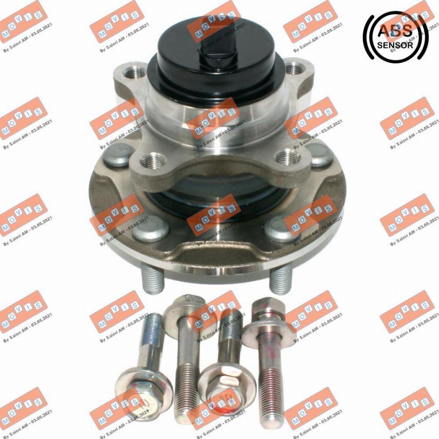 MOVIS ASB2948 - Комплект подшипника, ступицы колеса abcparts.ee