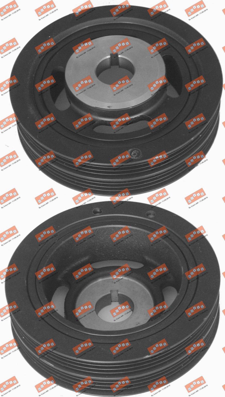 MOVIS AST9161 - Шкив коленчатого вала abcparts.ee