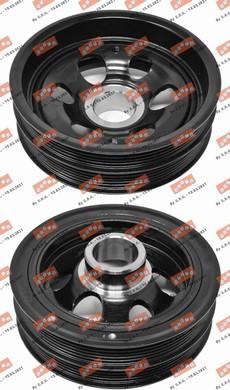 FAI AutoParts FVD1162 - Шкив коленчатого вала abcparts.ee