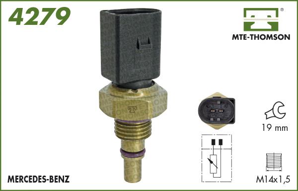 MTE-Thomson 4279 - Датчик температуры ОЖ, охлаждающей жидкости abcparts.ee