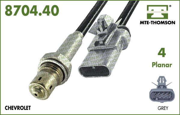 MTE-Thomson 8704.40.040 - Лямбда-зонд, датчик кислорода abcparts.ee