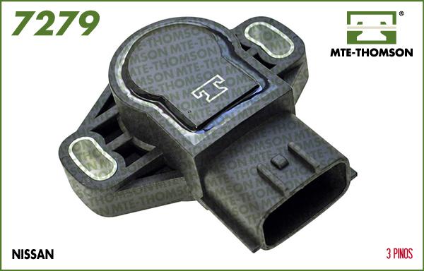 MTE-Thomson 7279 - Датчик положения дроссельной заслонки abcparts.ee