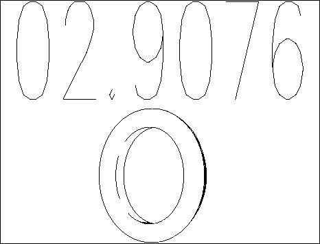MTS 02.9076 - Кронштейн, втулка, система выпуска ОГ abcparts.ee