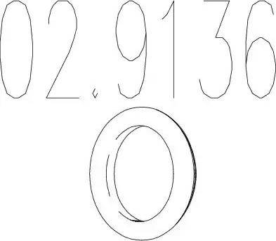 MTS 02.9136 - Кронштейн, втулка, система выпуска ОГ abcparts.ee