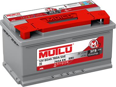 Mutlu LB4.80.074.A - Стартерная аккумуляторная батарея, АКБ abcparts.ee