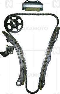 Nakamoto A28-HON-23090002 - Комплект цепи привода распредвала abcparts.ee