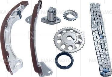 Nakamoto A28-TOY-23110012 - Комплект цепи привода распредвала abcparts.ee