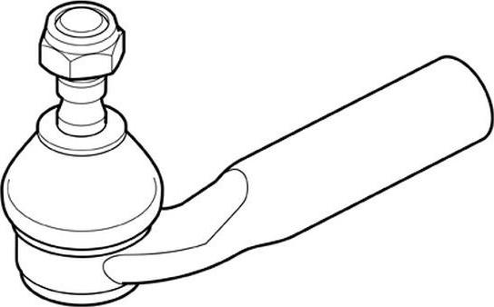 NAKATA N 99162 - Наконечник рулевой тяги, шарнир abcparts.ee