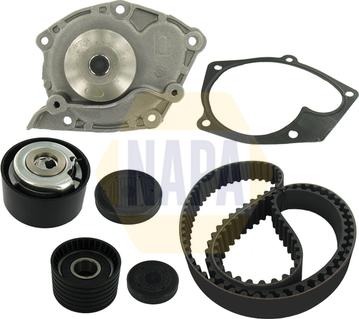 NAPA NBW1115 - Водяной насос + комплект зубчатого ремня ГРМ abcparts.ee