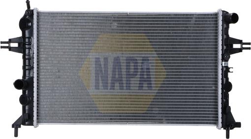 NAPA NRA1007 - Радиатор, охлаждение двигателя abcparts.ee