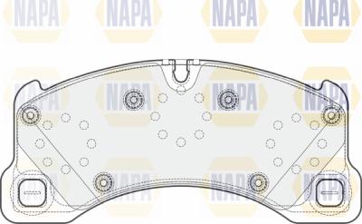 NAPA PBP7358 - Тормозные колодки, дисковые, комплект abcparts.ee