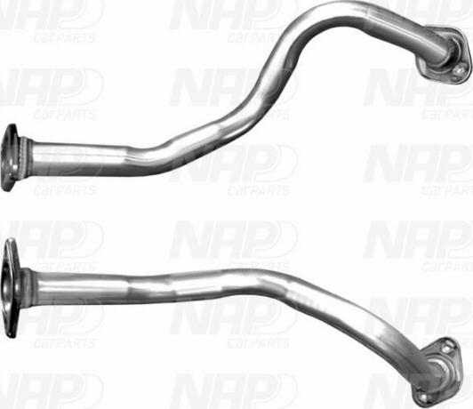 NAP carPARTS CAC10556 - Труба выхлопного газа abcparts.ee