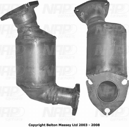 NAP carPARTS CAD10422 - Катализатор abcparts.ee