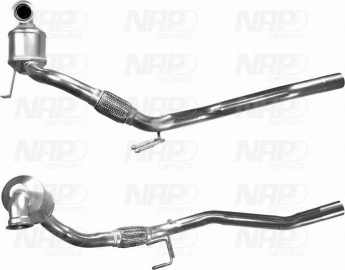 NAP carPARTS CAD10508 - Катализатор abcparts.ee