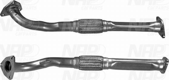 NAP carPARTS CAF10475 - Труба выхлопного газа abcparts.ee