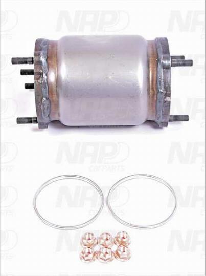 NAP carPARTS CAK10185 - Катализатор abcparts.ee