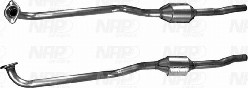 NAP carPARTS CAK10204 - Катализатор abcparts.ee
