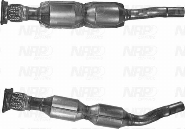 NAP carPARTS CAK11416 - Катализатор abcparts.ee