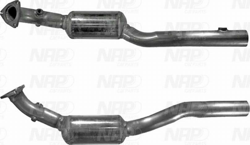 NAP carPARTS CAK11087 - Катализатор abcparts.ee