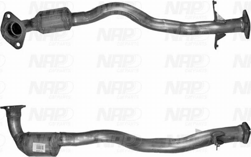 NAP carPARTS CAK11173 - Катализатор abcparts.ee