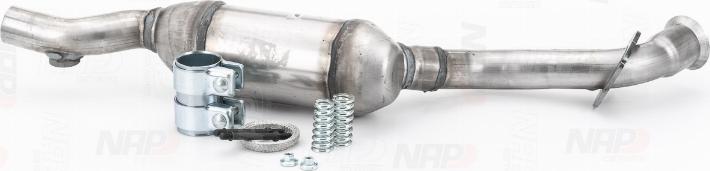 NAP carPARTS CAK11311 - Катализатор abcparts.ee