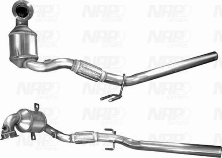 NAP carPARTS CAK11371 - Катализатор abcparts.ee
