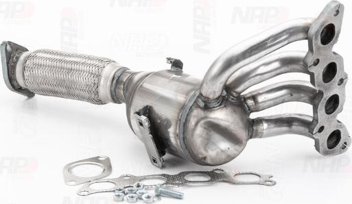 NAP carPARTS CAK11279 - Katalüsaator abcparts.ee