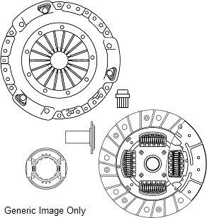 NATIONAL CK9880 - Комплект сцепления abcparts.ee