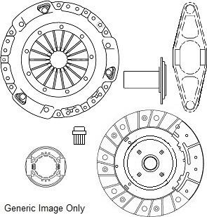 NATIONAL CK10378 - Комплект сцепления abcparts.ee