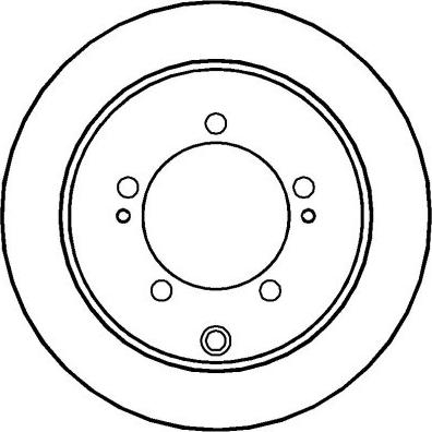 Delphi BG3106 - Тормозной диск abcparts.ee