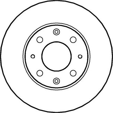 NATIONAL NBD027 - Тормозной диск abcparts.ee