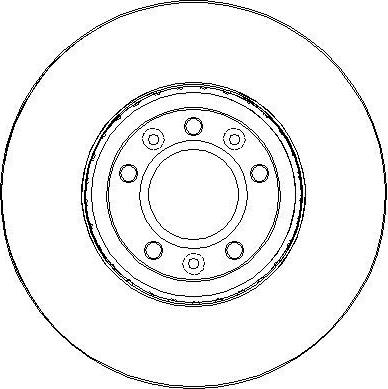 DJ Parts BD2889 - Тормозной диск abcparts.ee