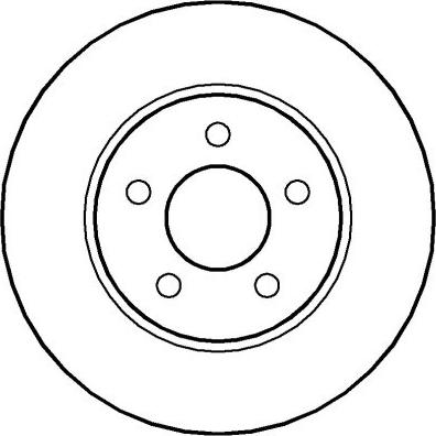 BENDIX 520177 - Тормозной диск abcparts.ee