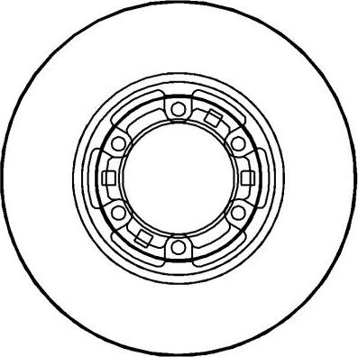 NATIONAL NBD364 - Тормозной диск abcparts.ee